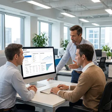 AI voice agent handling real estate client calls