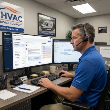 AI Voice Agent for HVAC Services & Support