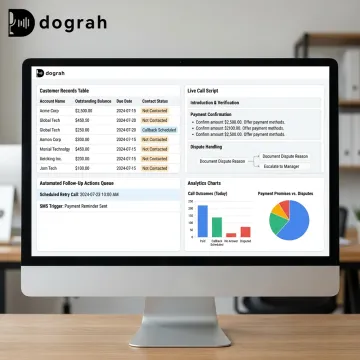 Dashboard for automated payment reminder voice campaigns