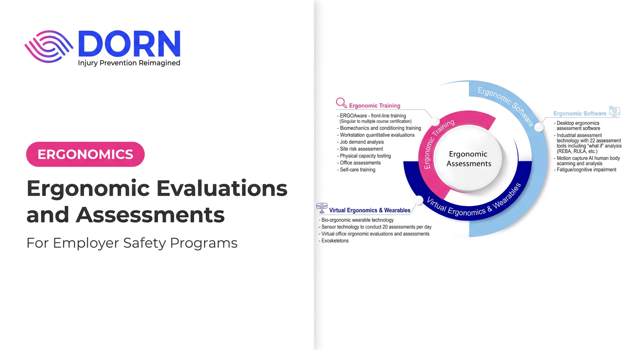 Ergonomic Evaluations and Assessments