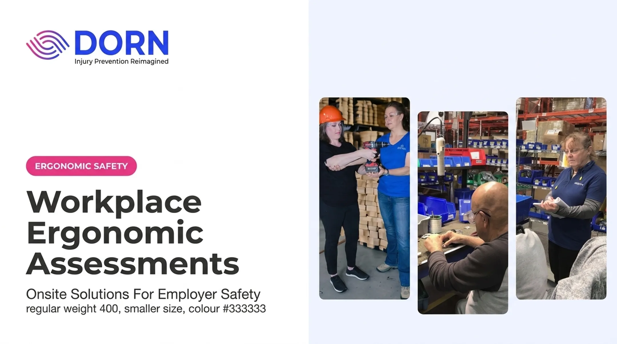Workplace Ergonomic Assessments