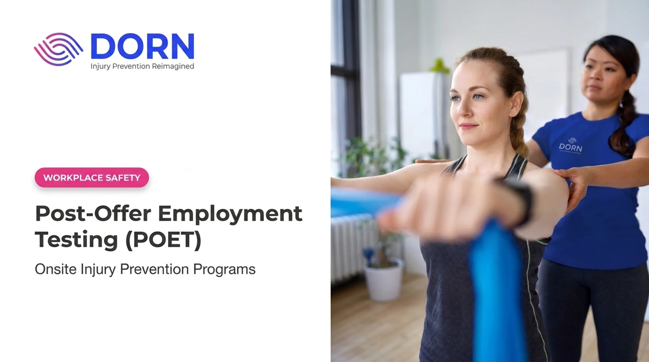 Post-Offer Employment Testing (POET)