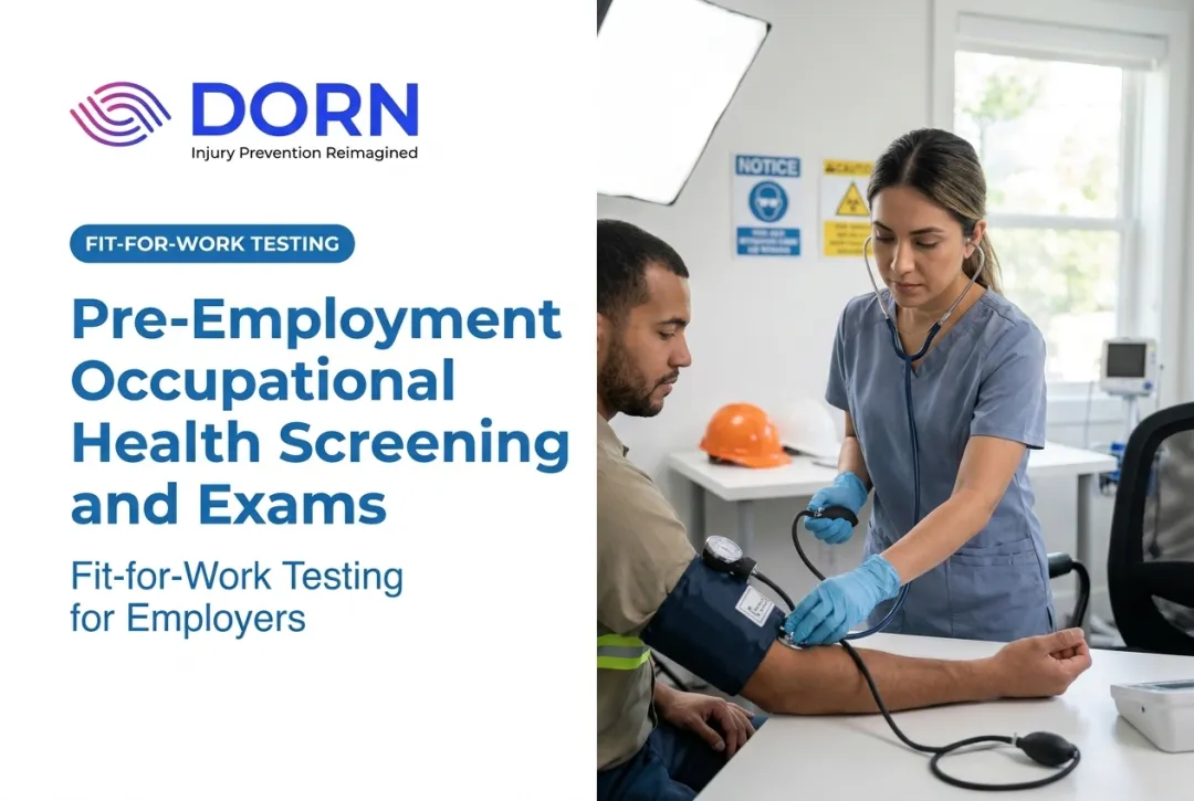 Pre-Employment Occupational Health Screening and Exams
