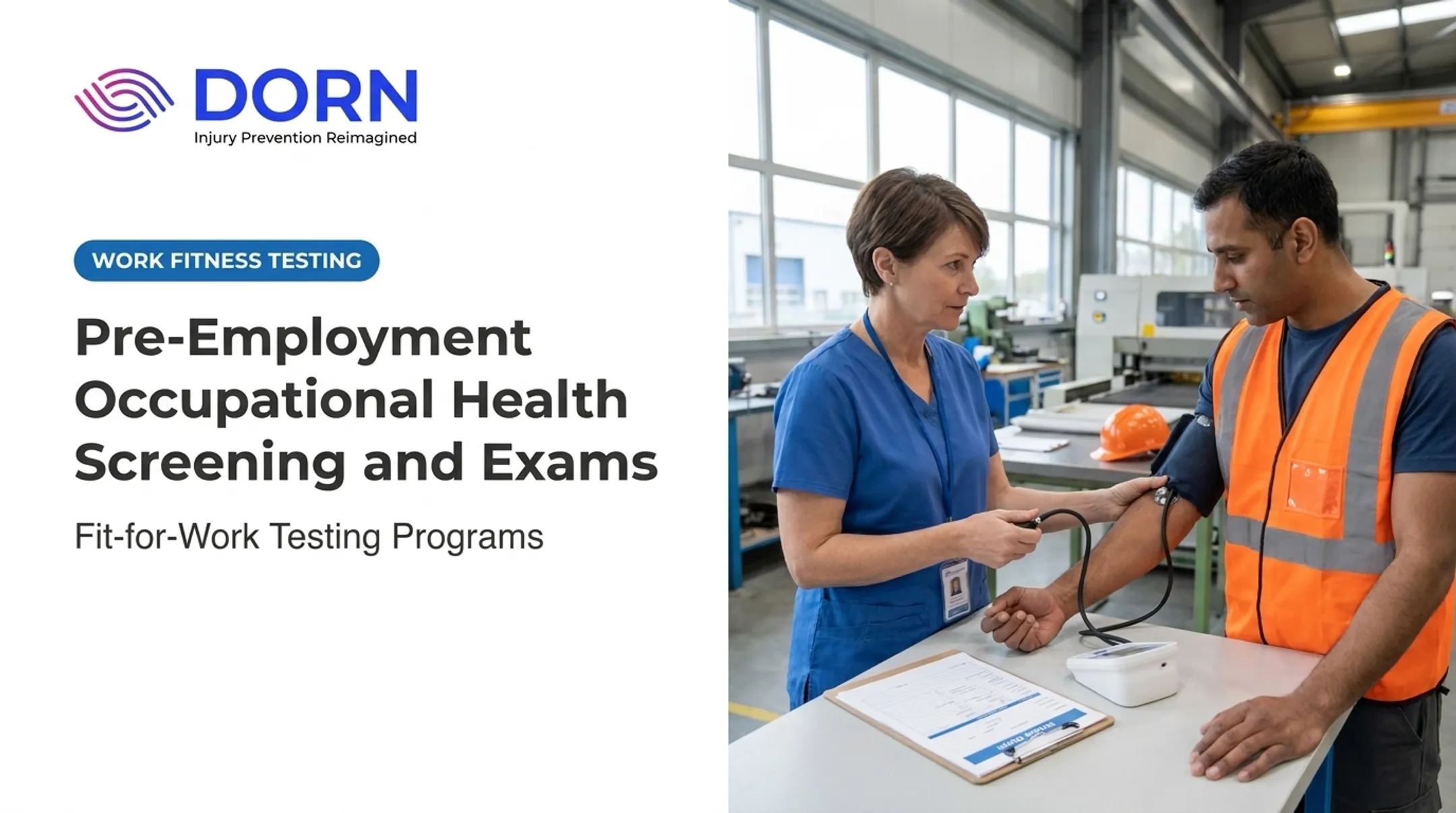 Pre-Employment Occupational Health Screening and Exams