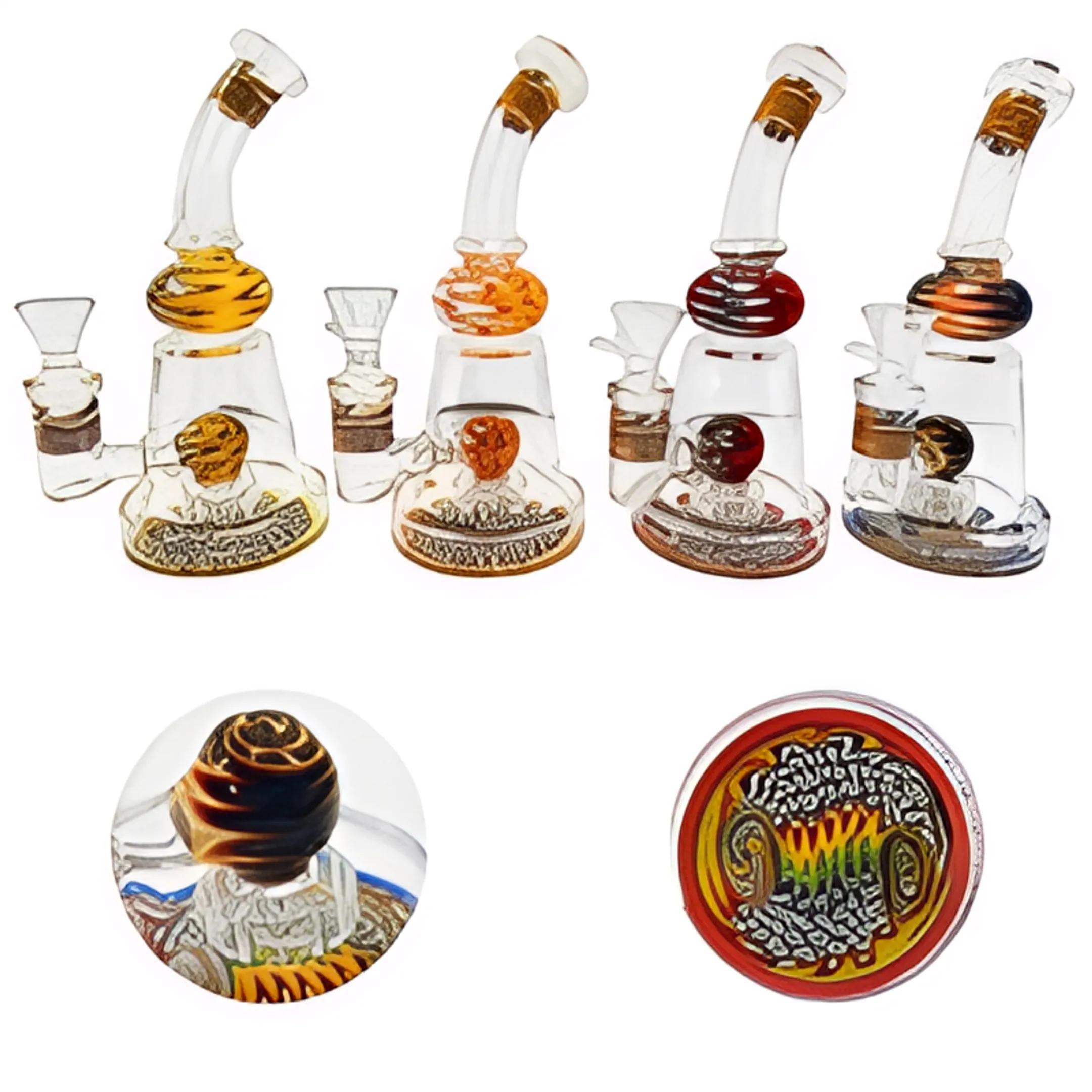 Straight Tube Water Pipes