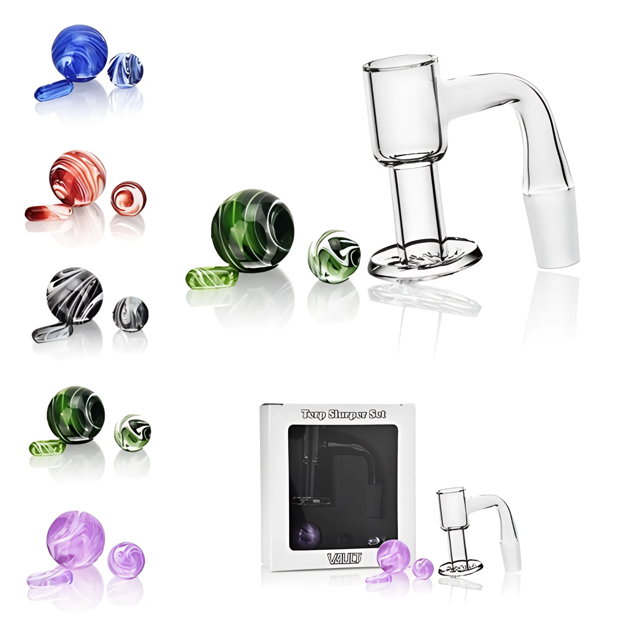 Dab and concentrate specialty glass retail display