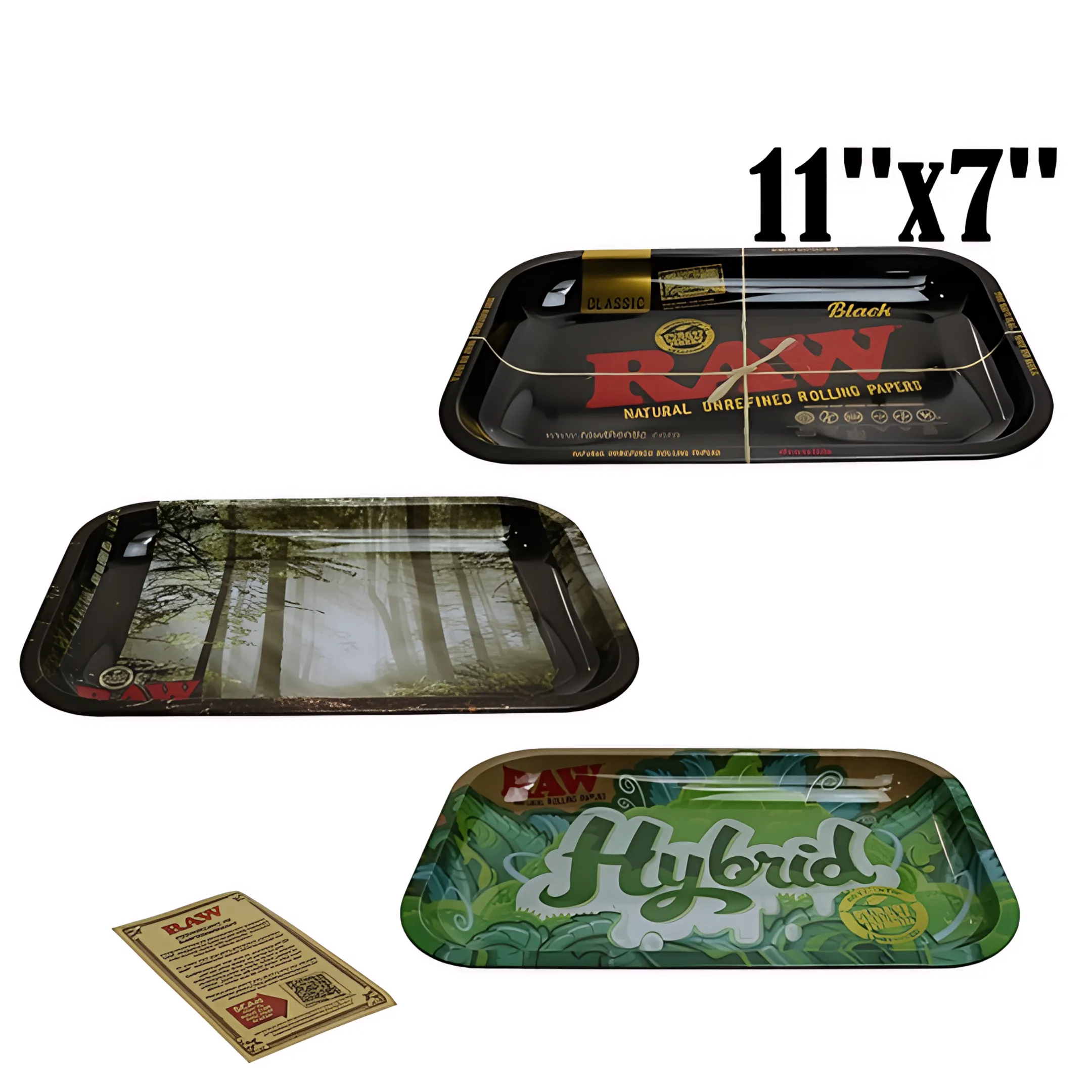 Gift shop displaying RAW Classic Mini Rolling Trays