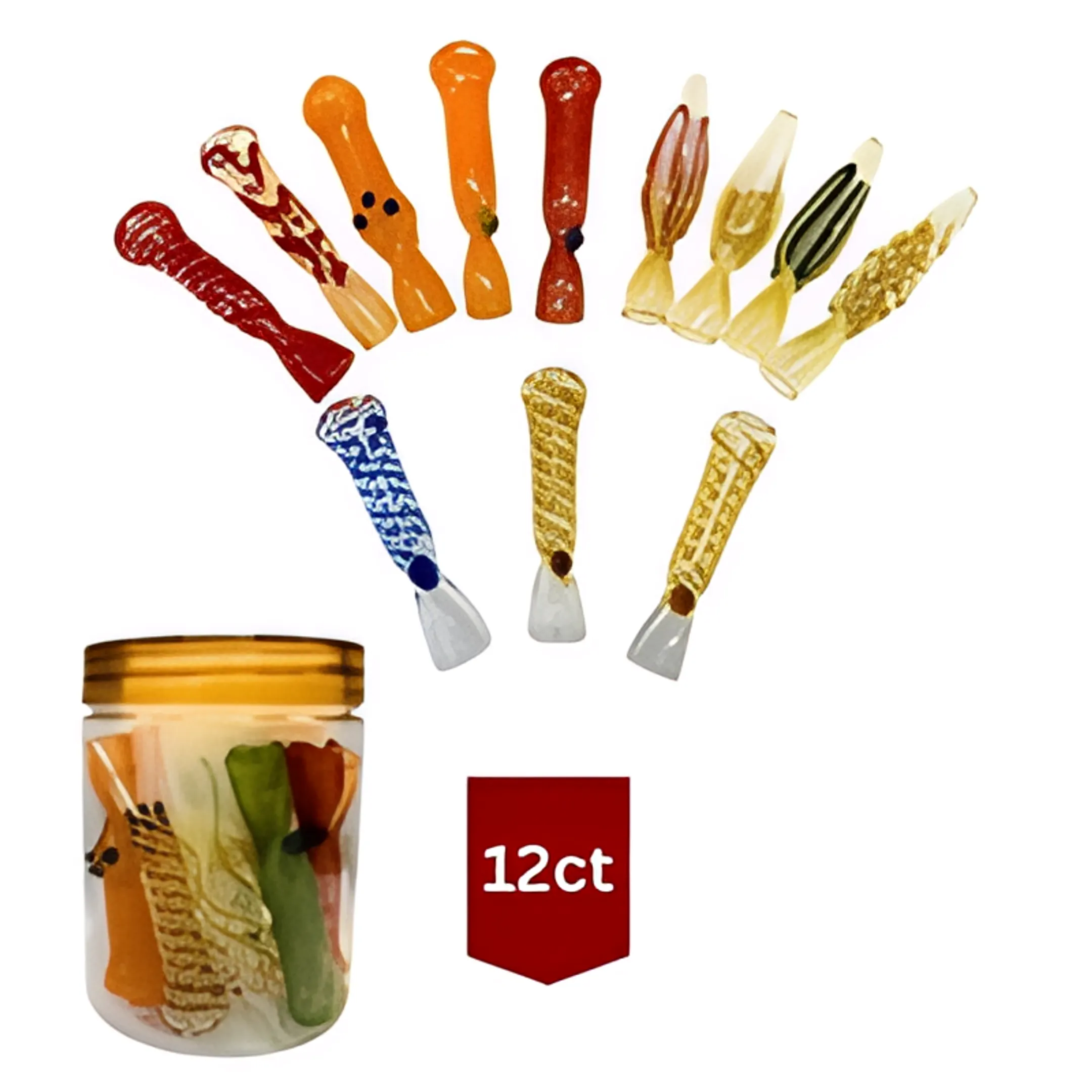 Convenience store glass smoking accessories