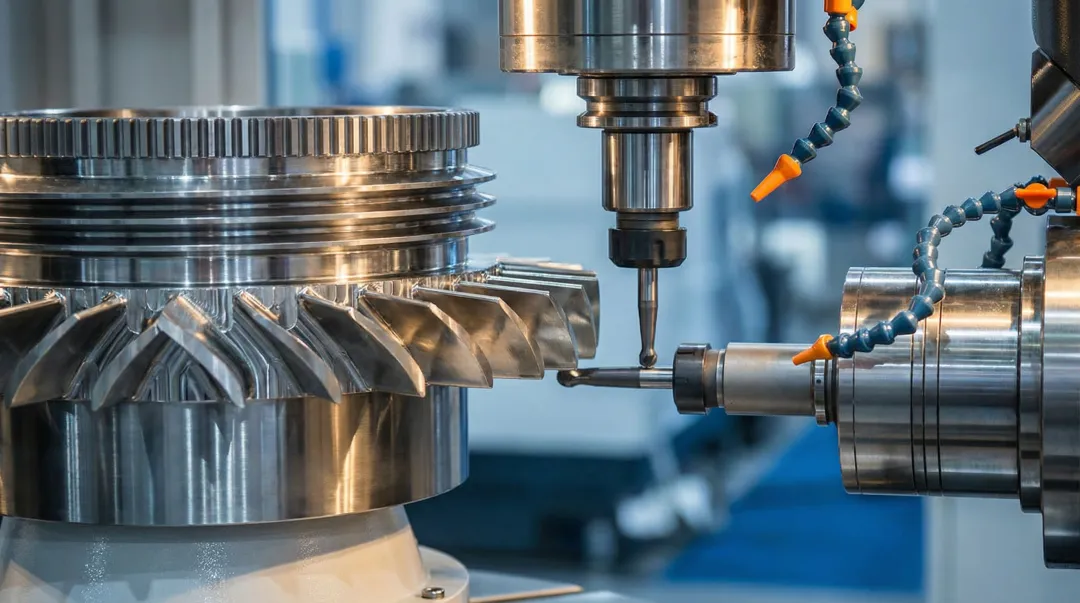 Aerospace precision machined structural components turbine parts and hydraulic assemblies