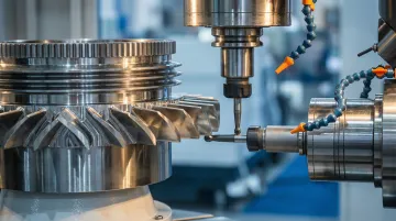 Aerospace precision machined structural components turbine parts and hydraulic assemblies