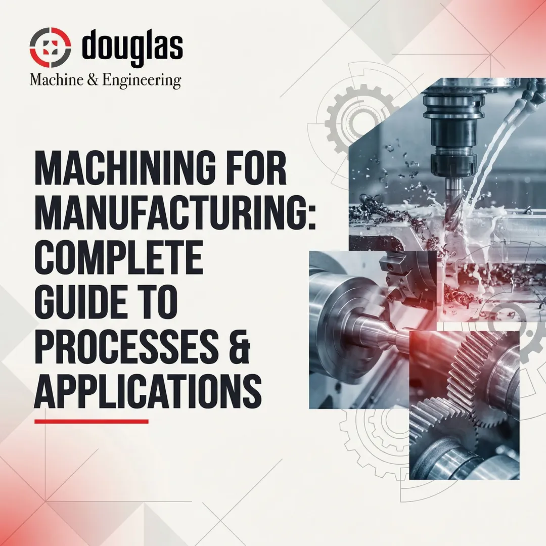 Machining for Manufacturing: Complete Guide to Processes & Applications