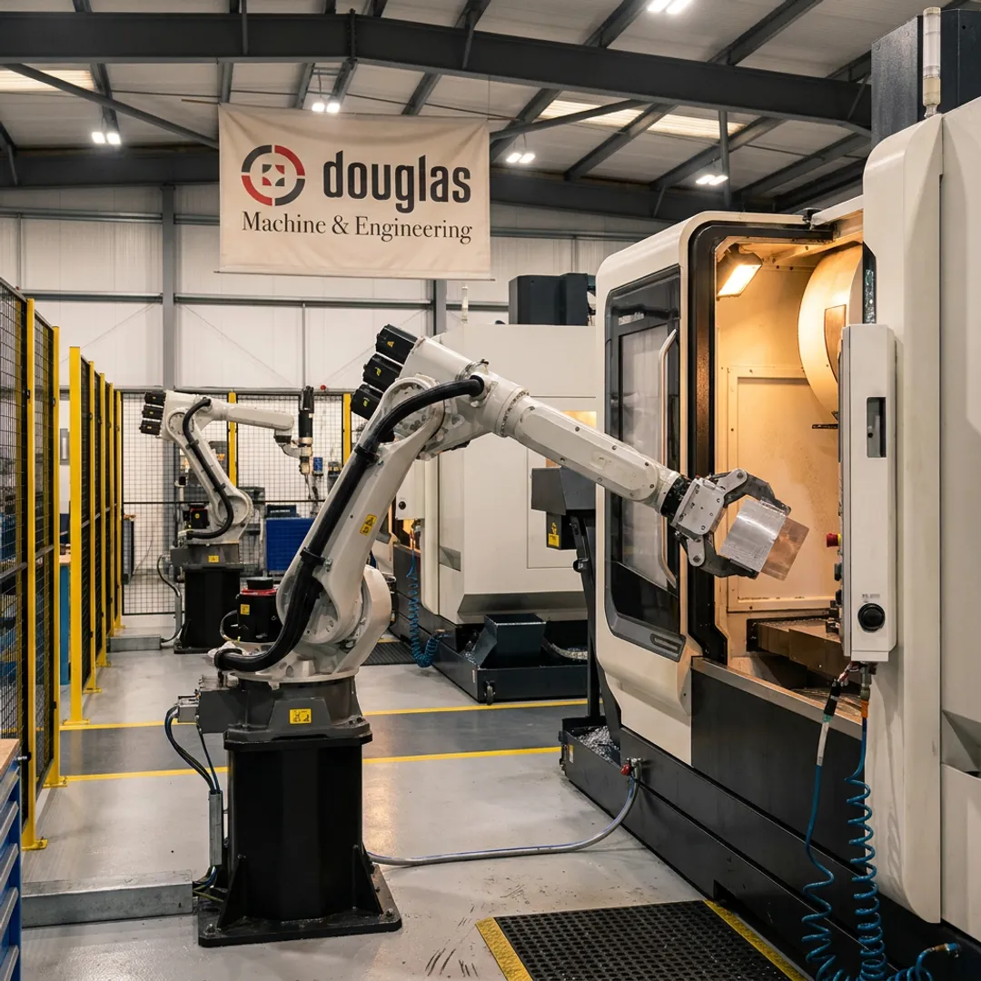Robotic Machine Tending Services for Manufacturing Automation