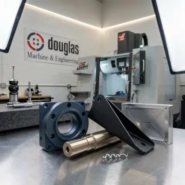 Finished aluminum and coated metal parts