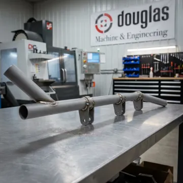 Fabricated metal tubing assembly for agricultural equipment