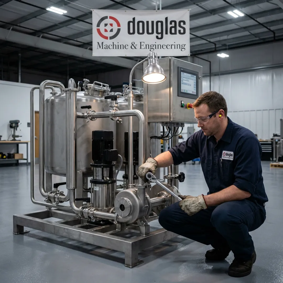 Custom CIP System Design and Fabrication Services for Food Processing