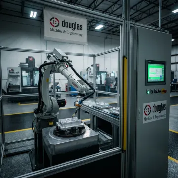Automated assembly system operating in a manufacturing facility