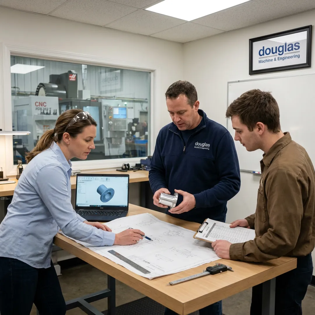 Engineering team planning a concept-to-production workflow