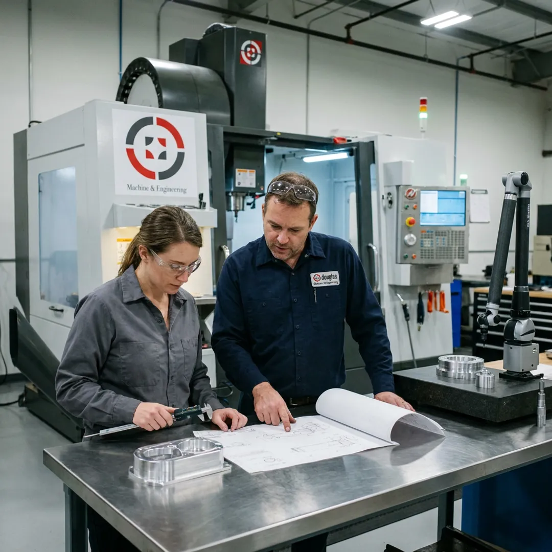 CNC machining process review for aerospace parts