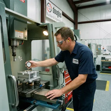 Precision CNC machining for defense components