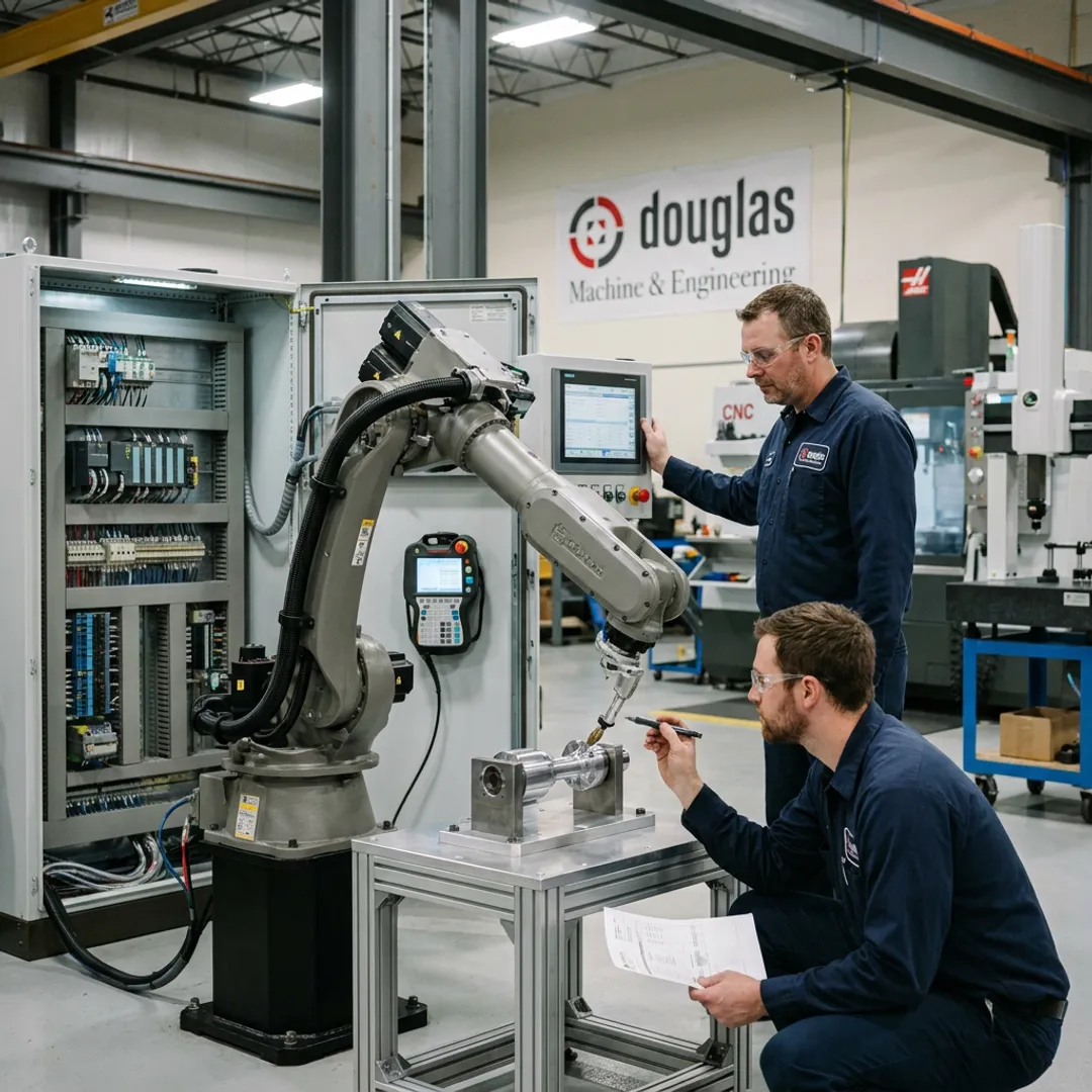 PLC Programming & Robotic Integration Services for Automation
