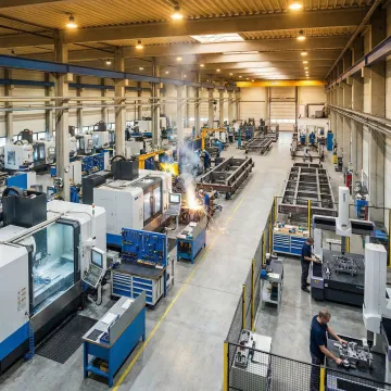 Full-service machine shop delivering CNC machining, welding, and fabrication under one roof