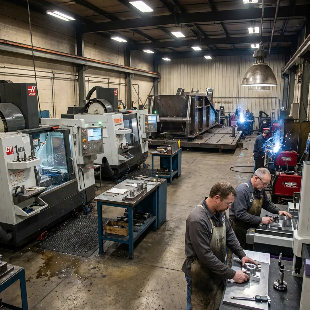 Custom Metal Fabrication Shops & Services