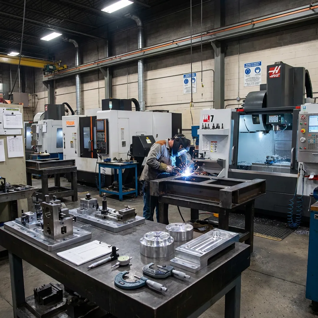 Custom Industrial Metal Fabrication Services