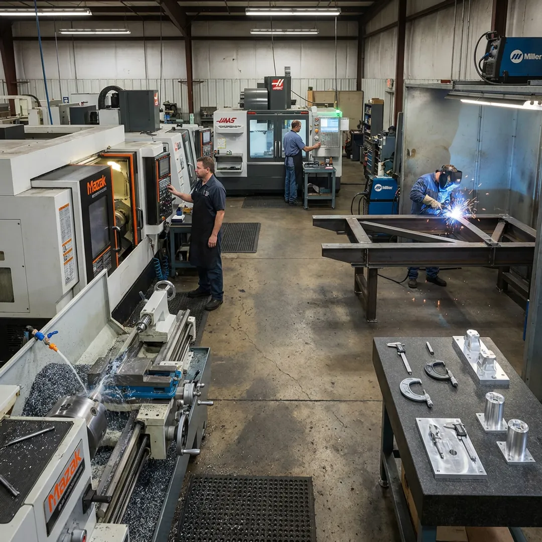 Custom Fabrication and Machine Services - Competitive Pricing