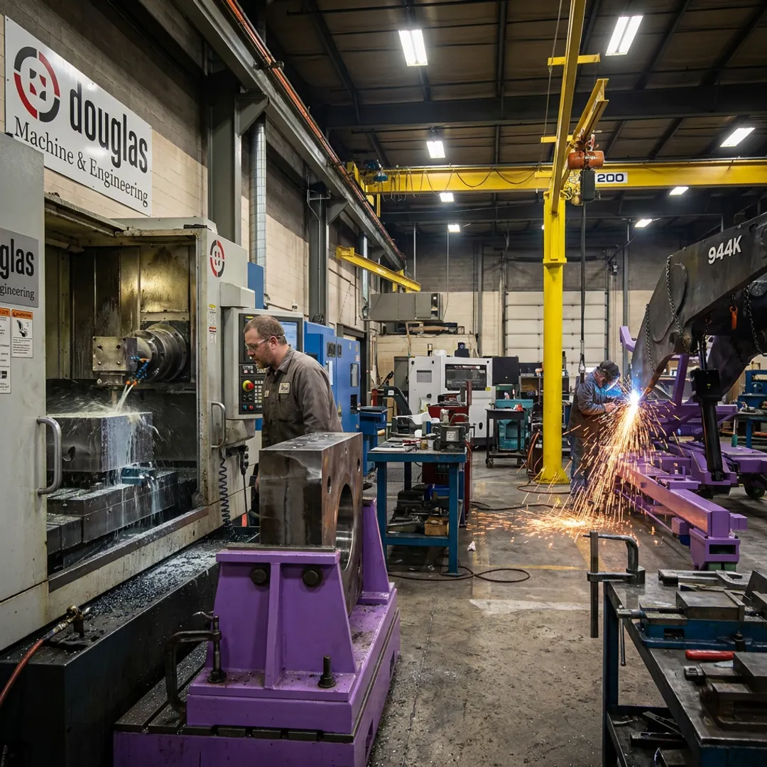 Heavy Equipment Parts Fabrication for Manufacturing