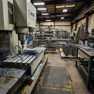 Precision CNC machining and metal fabrication work
