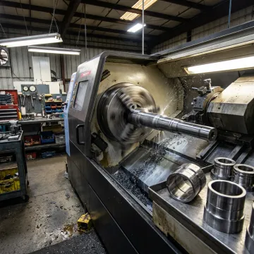 Precision machined agricultural components