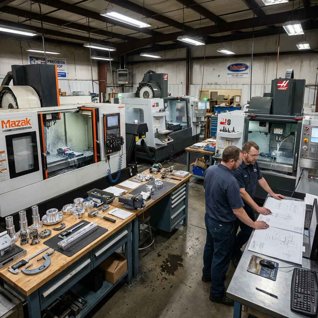 Precision Machine Shop & CNC Services in Austin