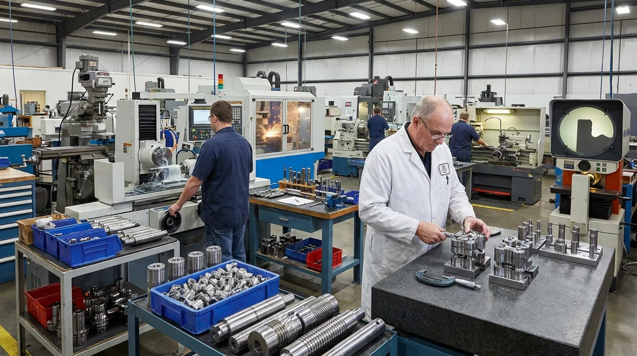 Quality FORM Tools fastener tooling components in manufacturing shop