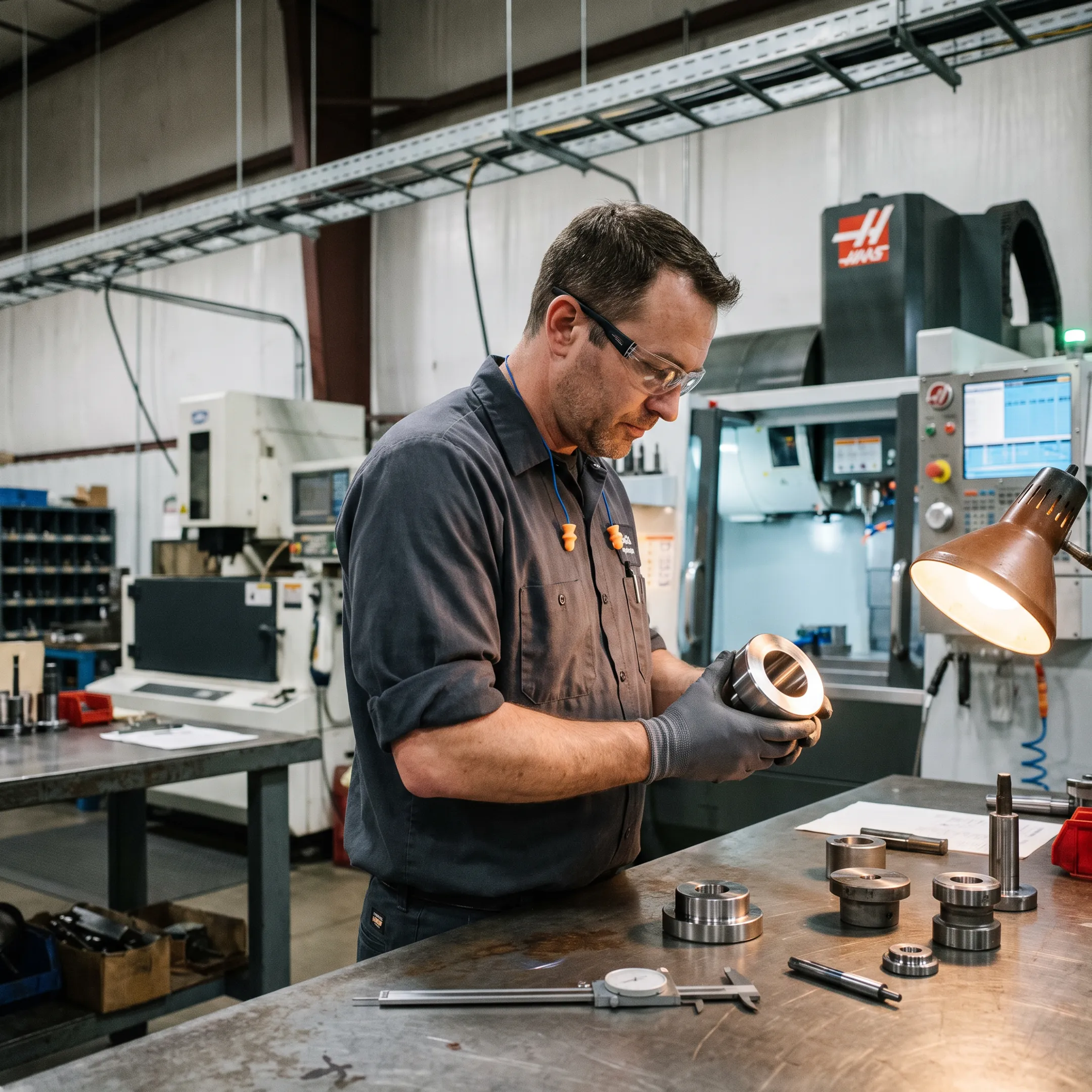 Precision cold heading die and carbide tooling components prepared for manufacturing