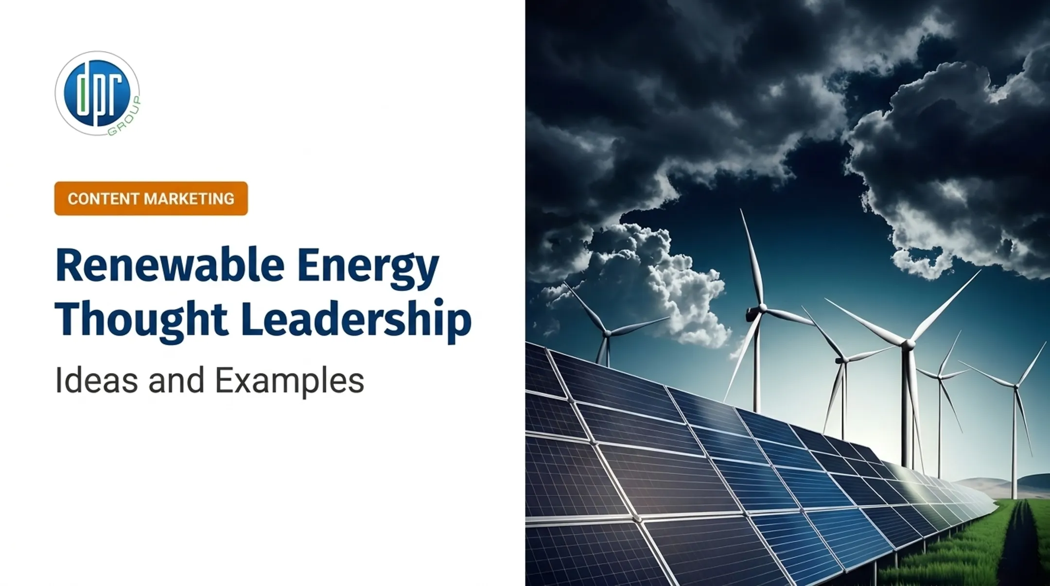 Renewable Energy Thought Leadership: Ideas and Examples