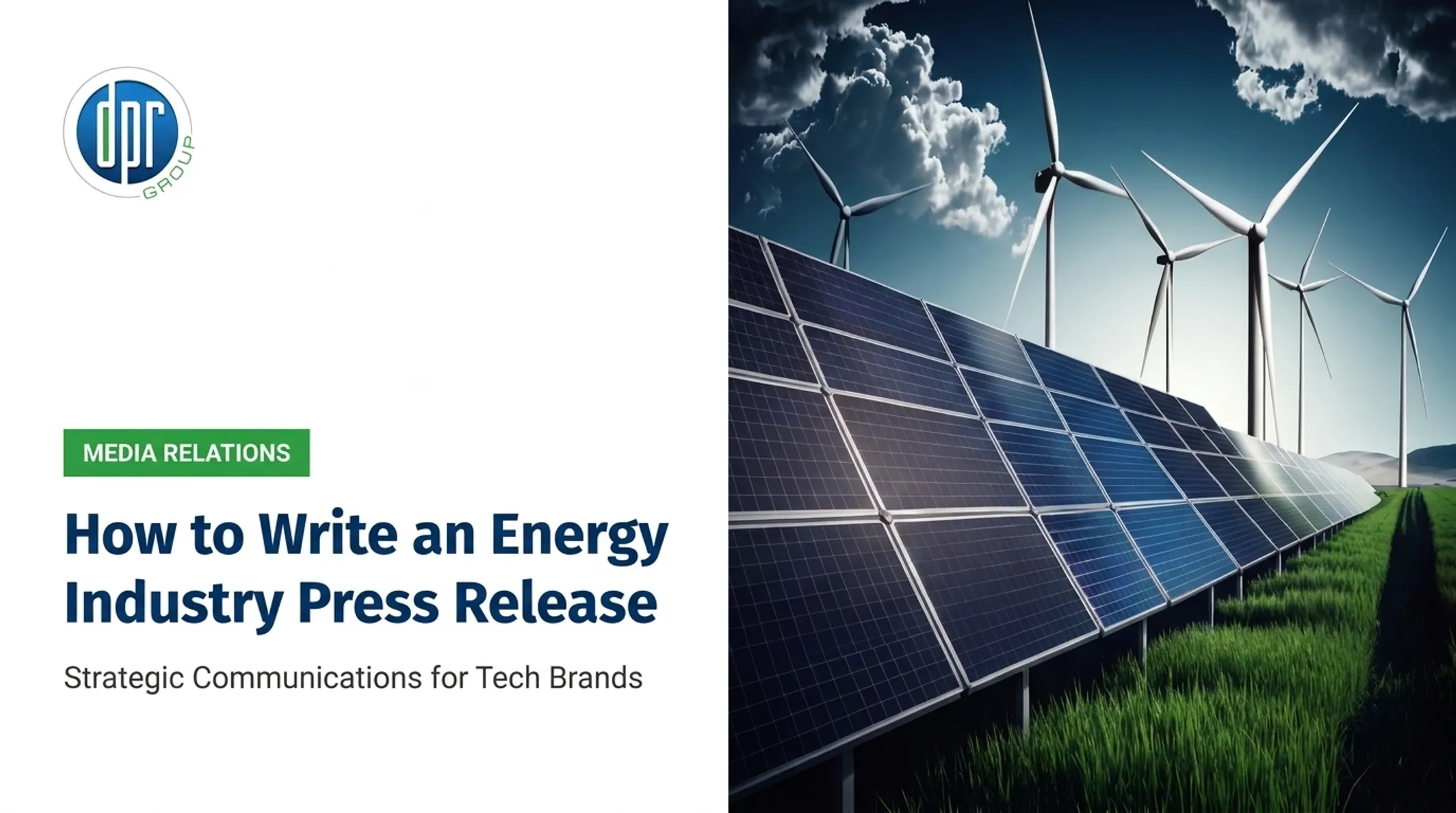 How to Write an Energy Industry Press Release