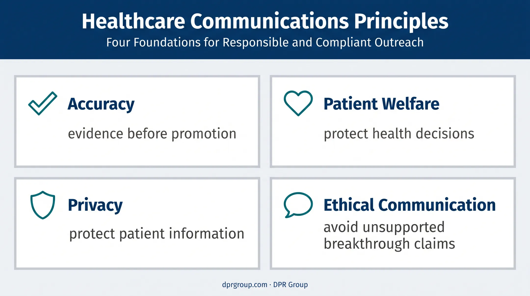 Four healthcare PR priorities protecting trust and patient welfare