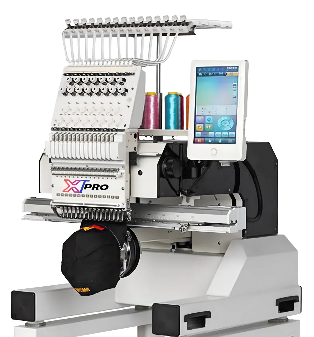Xtreme Tech XTPro 1501 IPX — 15-Needle Single-Head Commercial Embroidery Machine with Independent Presser Foot Control (For Sale, USA)
