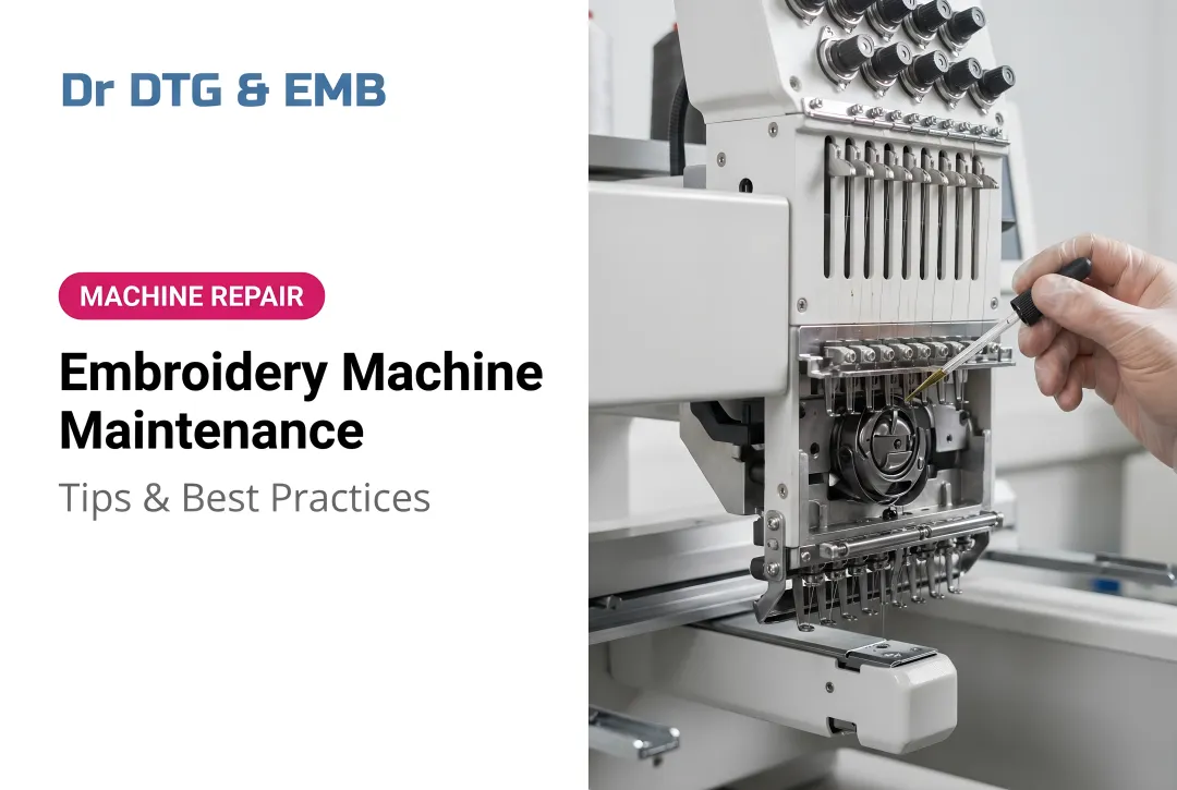 Embroidery Machine Maintenance: Tips & Best Practices