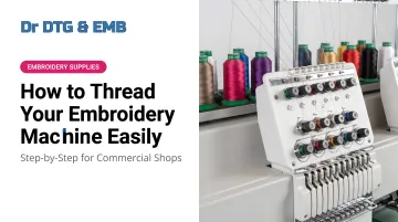 How to Thread Your Embroidery Machine Easily