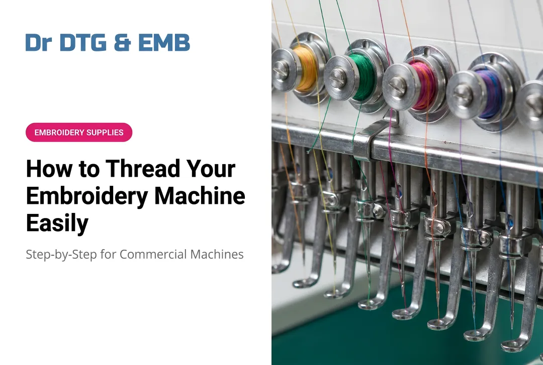 How to Thread Your Embroidery Machine Easily
