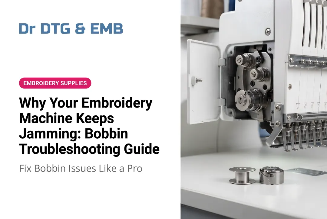 Why Your Embroidery Machine Keeps Jamming: Bobbin Troubleshooting Guide