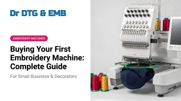 Buying Your First Embroidery Machine: Complete Guide