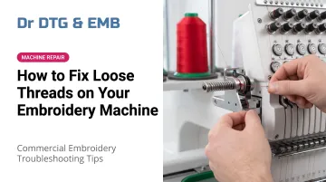 How to Fix Loose Threads on Your Embroidery Machine
