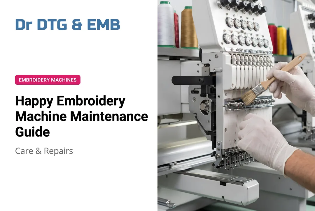 Happy Embroidery Machine Maintenance Guide: Care & Repairs