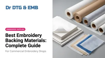 Best Embroidery Backing Materials: Complete Guide