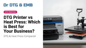 DTG Printer vs Heat Press: Which is Best for Your Business?