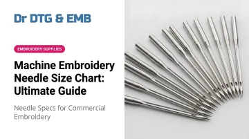 Machine Embroidery Needle Size Chart: Ultimate Guide
