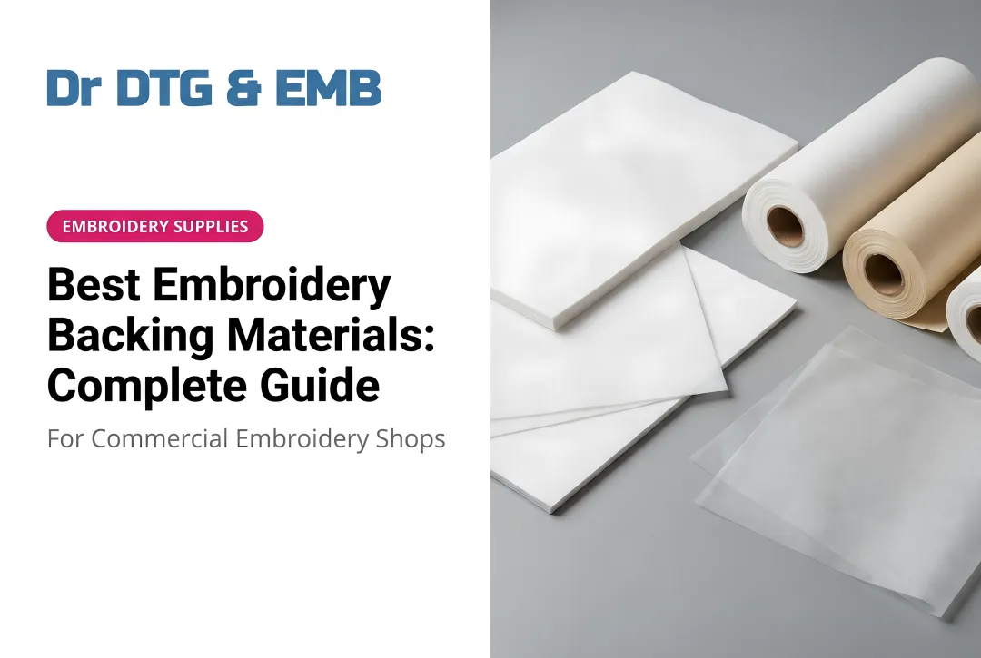 Best Embroidery Backing Materials: Complete Guide