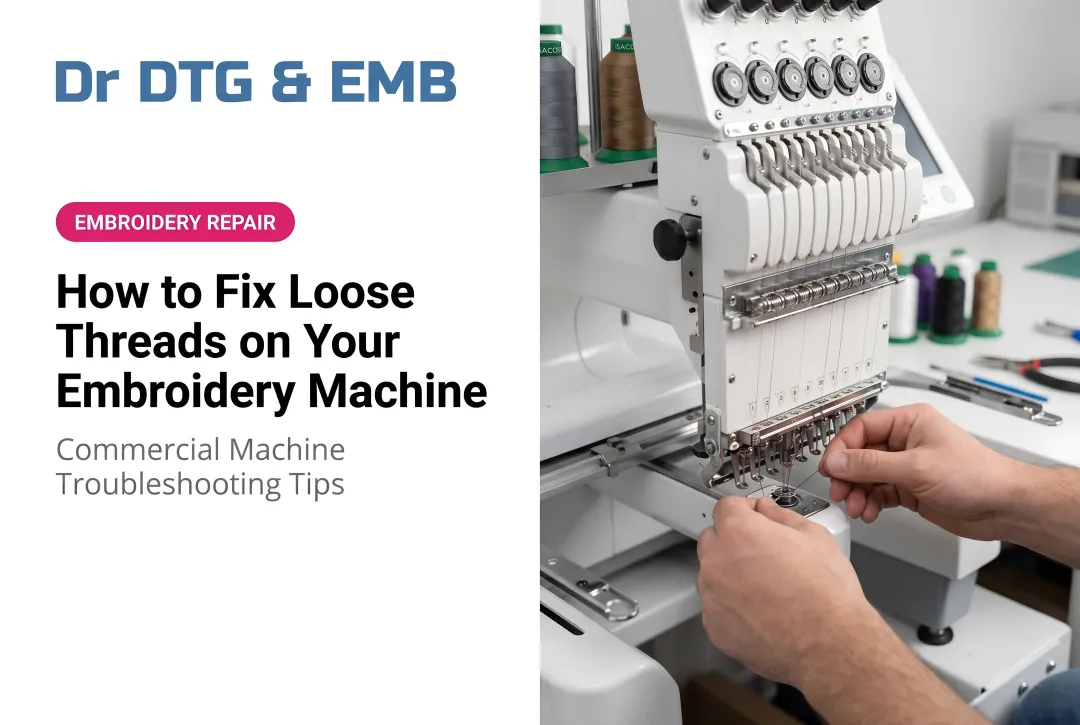 How to Fix Loose Threads on Your Embroidery Machine